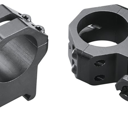 Weaver Mounts 48362 Four-Hole Skeleton Rings Matte Black 1" Extra High