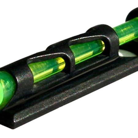 HiViz PMLW01 LiteWave CompSight Bead Replacement Front Sight Black | Green/Red/ White Fiber Optic Front Sight Universal Threads