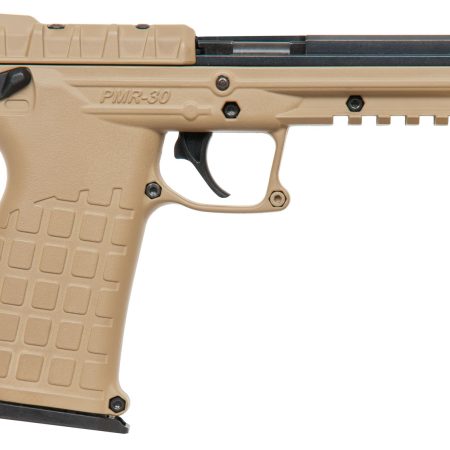 Kel-Tec PMR30BTAN PMR30  22 WMR 30+1 4.30" Fluted Steel Barrel, Black/Tan Serrated Slide, Tan Polymer Frame w/Picatinny Rail, Tan Textured Polymer Grip