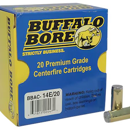 Buffalo Bore Ammunition 14E20 Anti-Personnel Strictly Business 44S&W Spl 200gr Hard Cast Wadcutter 20 Per Box/12 Case
