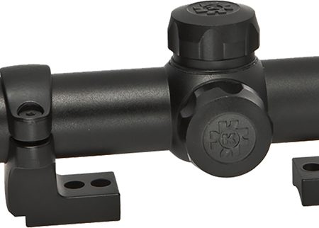 CVA AA2002 Knous KonuShot Muzzleloader Scope Kit Matte Black 3-9x32mm 1" Tube Duplex Reticle