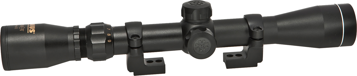 CVA AA2002 Knous KonuShot Muzzleloader Scope Kit Matte Black 3-9x32mm 1" Tube Duplex Reticle