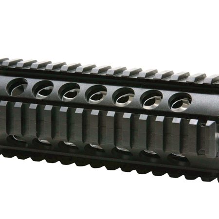 ProMag PM242 Quad Rail Handguard 2-Piece Polymer w/Aluminum Heat Shield Insert Black AR-15 Carbine