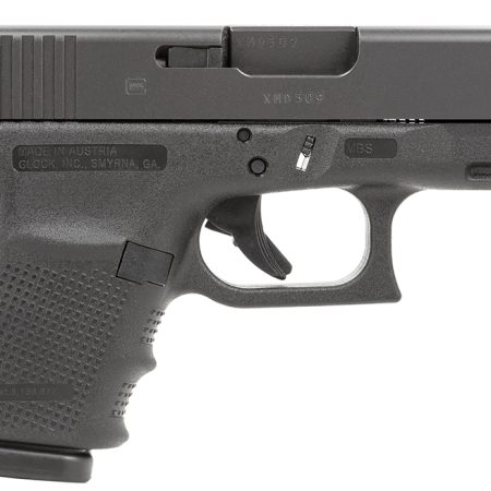 Glock PG2950201 G29 Gen4 Subcompact 10mm Auto  3.78" Barrel 10+1,  Black Frame & Steel Slide, Finger Grooved Rough Texture Grip, Modular Backstrap, Reversible Mag. Catch, Safe Action Trigger