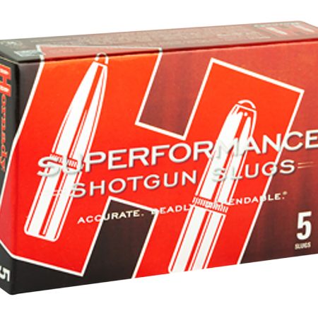 Hornady 86236 Superformance  12 Gauge 2.75" MonoFlex Slug Shot 5 Per Box/ 20 Case