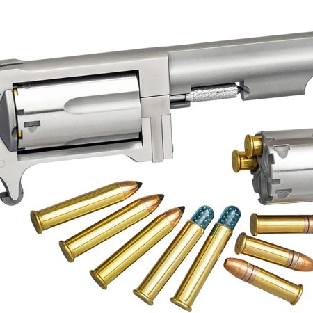 North American Arms SWC4 Sidewinder *CA Compliant 22 LR/22 WMR 5 Shot 4" Stainless Steel Barrel, Stainless Steel Frame, Stainless Cylinder, Rosewood Birdshead Grip, Exposed Hammer