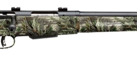 Savage Arms 19978 25 Walking Varminter 17 Hornet Caliber with 4+1 Capacity, 22" Barrel, Matte Black Metal Finish & Realtree Max-1 Synthetic Stock Right Hand (Full Size)
