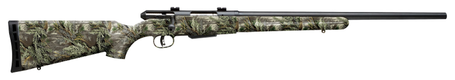 Savage Arms 19978 25 Walking Varminter 17 Hornet Caliber with 4+1 Capacity, 22" Barrel, Matte Black Metal Finish & Realtree Max-1 Synthetic Stock Right Hand (Full Size)