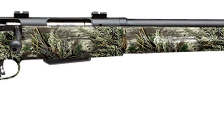 Savage Arms 19979 25 Walking Varminter 22 Hornet Caliber with 4+1 Capacity, 22" Barrel, Matte Black Metal Finish & Realtree Max-1 Synthetic Stock Right Hand (Full Size)