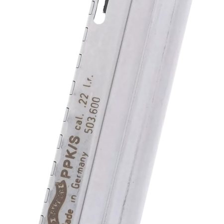 Walther Arms 503600 PPK/S  10rd 22 LR Nickel Polymer