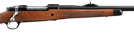 Ruger 47119 Hawkeye African Sports South Exclusive Full Size 300 Win Mag 3+1 23" Satin Blued Threaded Barrel, Satin Blued Steel Receiver w/Integral Scope Mount, American Walnut Fixed Stock, Right Hand