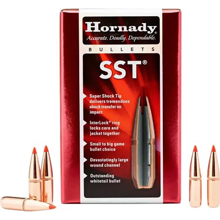 Hornady 26173 SST  6.5mm .264 123 gr Super Shock Tip 100 Per Box/ 25 Case