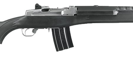 Ruger 5819 Mini-14 Tactical 223 Rem/5.56 NATO 20+1 16.10" Matte Stainless Threaded Barrel, Matte Stainless Steel Receiver w/Picatinny Rail, Black Synthetic Fixed Stock, Right Hand