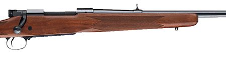 Winchester Repeating Arms 535205138 Model 70 Alaskan Full Size 375 H&H Mag 3+1 25" Brushed Polish Blued Sporter Barrel, Steel Receiver, Satin Walnut Monte Carlo  Stock