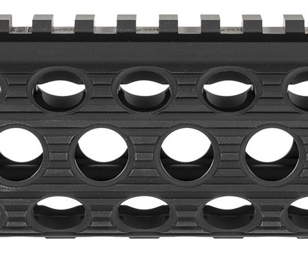 Troy Ind STRXAL190BT01 Alpha Rail  Aluminum Black Anodized 9" for AR-15, M16