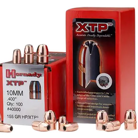 Hornady 35580 XTP  9mm .355 147 gr Hollow Point XTP 100 Per Box/ 25 Case