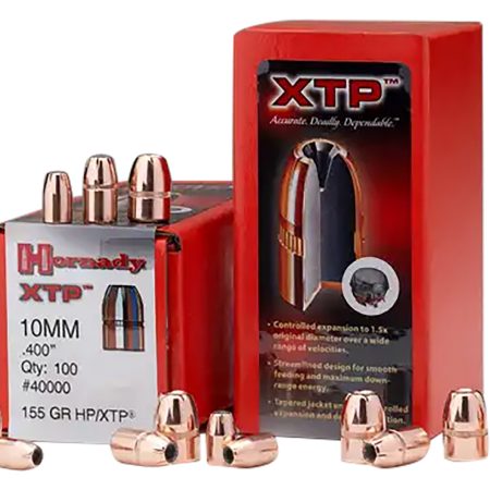 Hornady 35750 XTP 38 Cal .357 158 gr Hollow Point 100 Per Box/ 25 Case