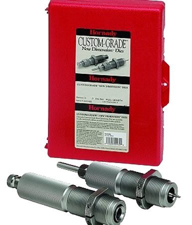 Hornady 546366 Custom Grade Series I 2 Die Set for 303 British Includes Sizing Seater