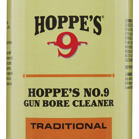 Hoppe's 932 No. 9 Bore Cleaner Removes Carbon Powder & Lead Fouling Child Proof Cap 1 Quart (32 oz.) Bottle