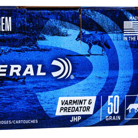 Federal AE2225050VP American Eagle Varmint & Predator 22-250Rem 50gr Jacketed Hollow Point 50 Per Box/5 Case