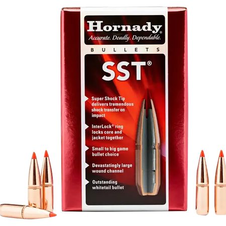 Hornady 25522 SST  25 Cal .257 117 gr Super Shock Tip 100 Per Box/ 25 Case