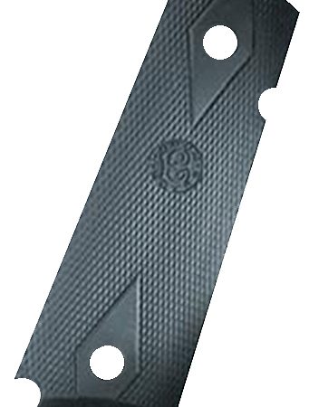 Hogue 45010 OverMolded Grip Panels Black Rubber for 1911 Government