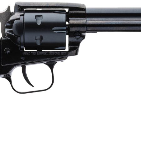 Heritage Mfg RR22MB4BH Rough Rider  22 LR/22 WMR 6 Shot, 4.75" Steel Black Barrel, Cylinder & Black Zinc Alloy Frame, Cocobolo Bird Head Grip, Hammer/Thumb Safety, Exposed Hammer