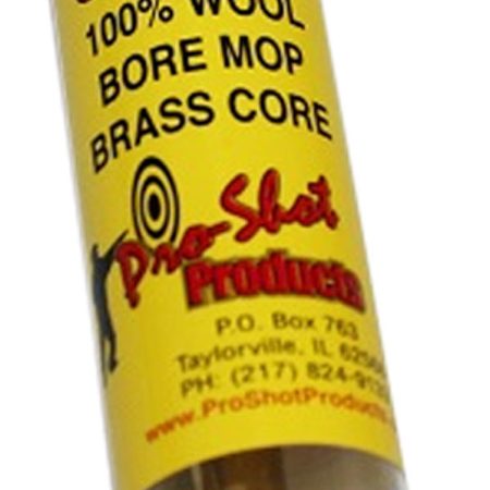 Pro-Shot MP20 Bore Mop 20/28 Gauge Shotgun #5/16-27 Thread Cotton 1.75" Long