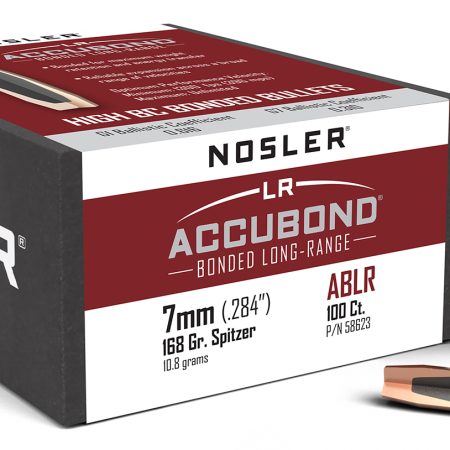 Nosler 58623 AccuBond Long Range 7mm 168gr Spitzer Point 100/Box