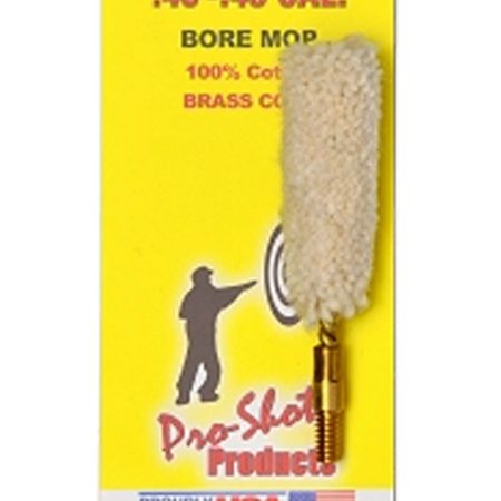 Pro-Shot MP45 Bore Mop  .40 - .45 Cal Pistol #8-32" Thread 100% Cotton