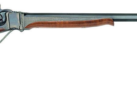 Chiappa Firearms 920192 Little Sharps  22 Hornet 1rd, 26" Blued Octagon Barrel, Color Case Hardened Metal Finish, Oiled Walnut Stock & Forend