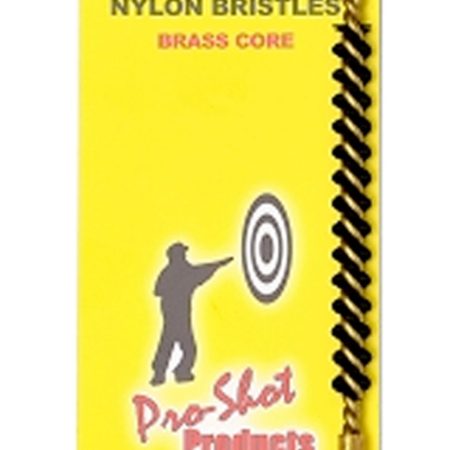 Pro-Shot 20NR Bore Brush .20 Cal Rifle #5-40" Thread Nylon Bristles Brass Core