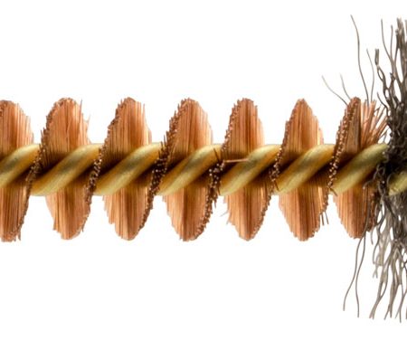 Pro-Shot 223CH Chamber Brush Military Style .223 Rem/ 5.56x45mm NATO AR Platform #8-32 Thread Bronze/Steel Bristles Brass Core