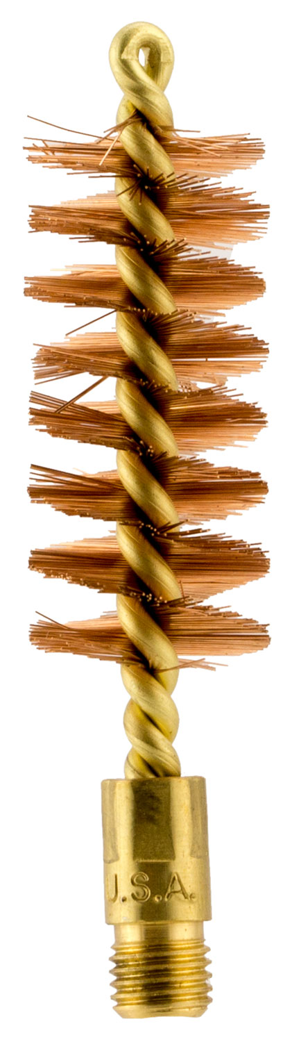 Pro-Shot 20S Bore Brush 20 Gauge Shotgun #5/16-27 Thread Bronze Bristles Looped Tip Brass Core