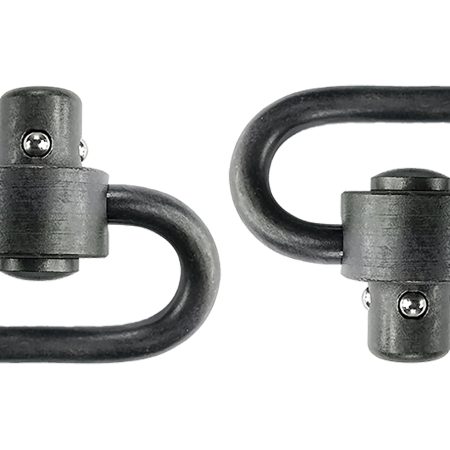 GrovTec US Inc GTSW288 Heavy Duty 1.25" Push Button Black Manganese Phosphate Steel