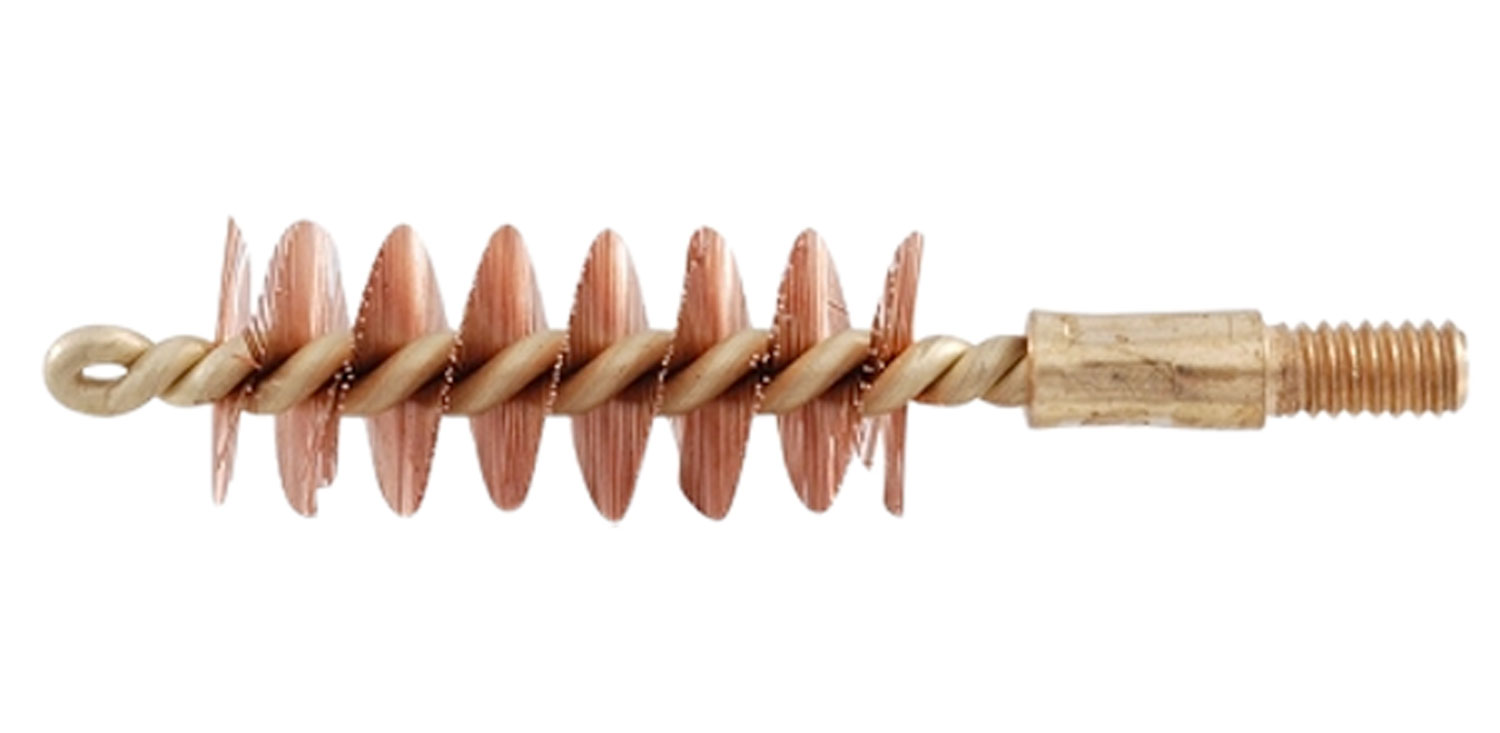 Pro-Shot 45P Bore Brush .45 Cal Pistol #8-32 Thread Bronze Bristles Brass Core