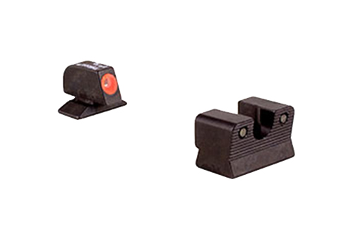 Trijicon 600619 HD Night Sights Green/Tritium Orange Outline Front Sight-Green Tritium Black Outline Rear Sight Beretta 92A1/96A1