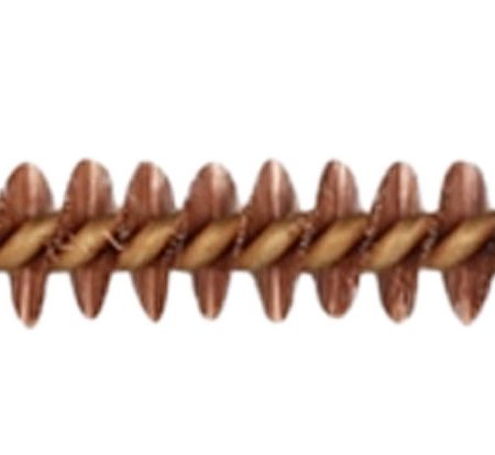 Pro-Shot 338R Bore Brush  .338 Cal Rifle #8-32 Thread Bronze Bristles Brass Core