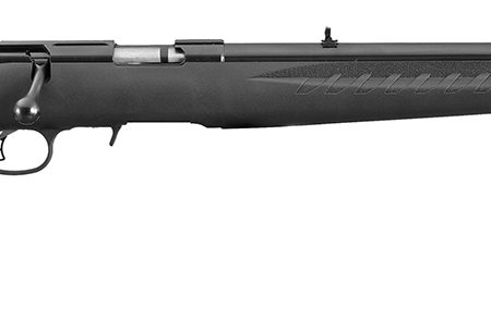 Ruger 8301 American Rimfire Full Size 22 LR 10+1 22" Satin Blued Steel Barrel & Alloy Steel Receiver w/Integral Scope Mount, Black Fixed Synthetic Stock, Right Hand