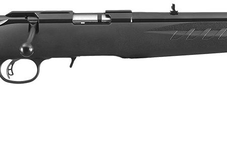 Ruger 8303 American Rimfire Compact 22 LR 10+1 18" Satin Blued Satin Blued Steel Barrel & Alloy Steel Receiver w/Integral Scope Mount, Black Fixed Synthetic Stock, Right Hand