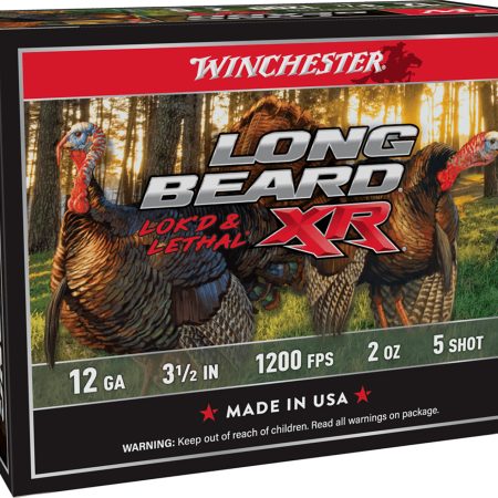 Winchester Ammo STLB12L5 Long Beard XR Shot-Lok 12Gauge 3.50" 2oz 5Shot 10 Per Box/10 Case