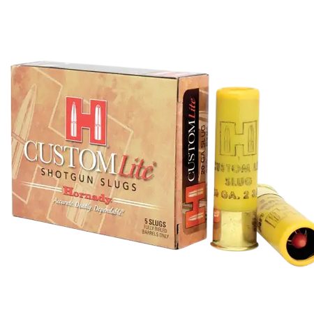 Hornady 86233 Custom Lite 20 Gauge 2.75" FTX Slug Shot 5 Per Box/ 20 Case