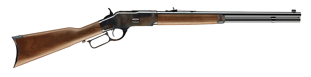 Winchester Guns 534202137 Model 1873 Short Rifle 357 Mag 10+1 20" Satin Oiled Walnut Fixed Straight Grip Stock Color Case Hardened Right Hand