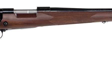 Winchester Repeating Arms 535203264 Model 70 Super Grade 270 WSM Caliber with 3+1 Capacity, 24" Barrel, High Polished Blued Metal Finish & Satin Fancy Walnut Stock Right Hand (Full Size)