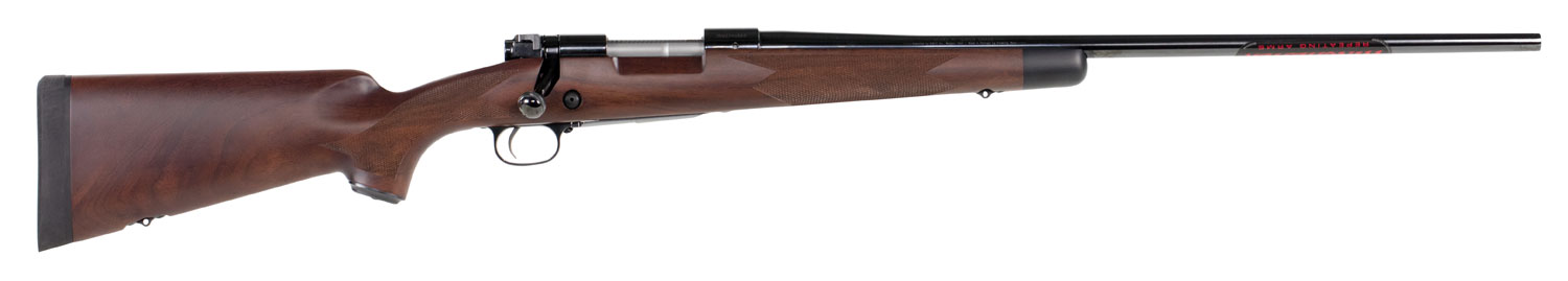Winchester Repeating Arms 535203255 Model 70 Super Grade 300 WSM Caliber with 3+1 Capacity, 24" Barrel, High Polished Blued Metal Finish & Satin Fancy Walnut Stock Right Hand (Full Size)