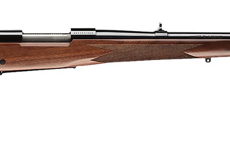 Winchester Repeating Arms 535205136 Model 70 Alaskan Full Size 338 Win Mag 3+1 25" Brushed Polish Blued Sporter Barrel, Steel Receiver, Satin Walnut Monte Carlo Stock