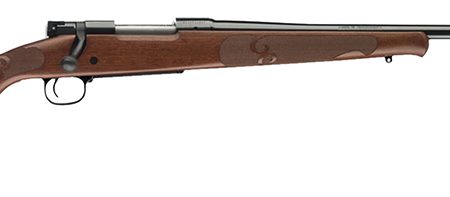 Winchester Guns 535200210 Model 70 Featherweight 22-250 Rem 5+1 Cap 22" Brushed Polish Blued Rec/Barrel Satin Walnut Fixed with Feather Checkering Stock Right Hand with MOA Trigger System (Full Size)