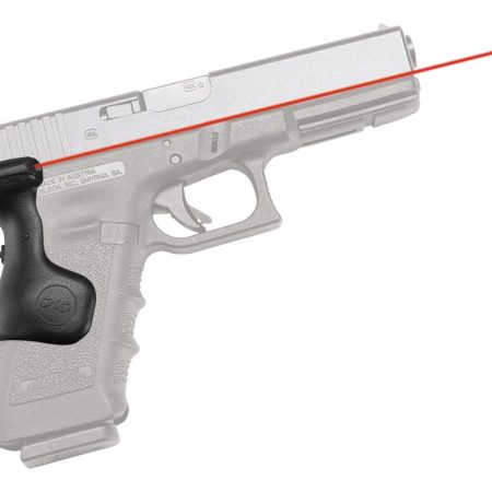 Crimson Trace 0167101 Lasergrips Compatible w/ Glock Gen3/4/5 Full Size, Red Laser Black Polymer