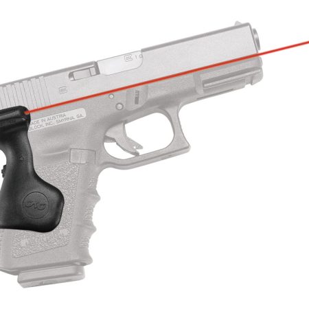 Crimson Trace 0169101 Lasergrips  Compatible w/Glock Compact Gen5 19/Gen4 19, 23, 32/Gen5 19 Gen 4, Red Laser Black Polymer
