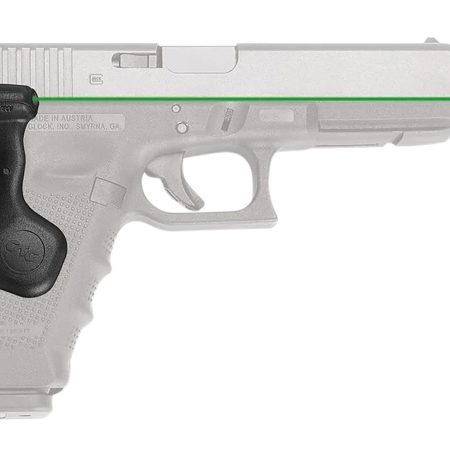 Crimson Trace 0167301 Lasergrips Compatible w/ Glock Gen3/4/5 Full Size, Green Laser Black Polymer